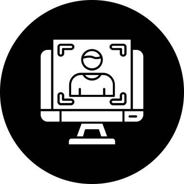 seo modern simgesinin vektör illüstrasyonu