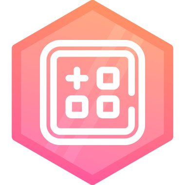 Bir oyun simgesinin vektör illüstrasyonu