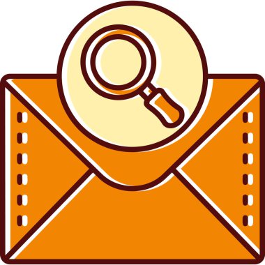 Zarf Büyüteç simgesiyle