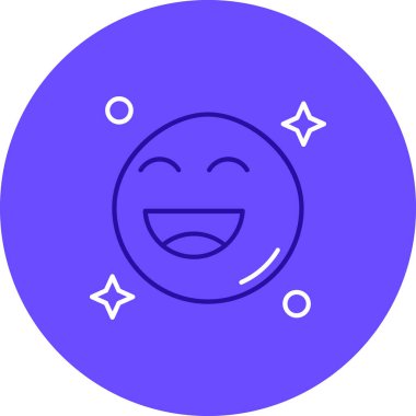 emoji simgesi, vektör illüstrasyonu basit tasarım