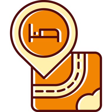 harita konumu gps simgesi