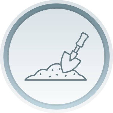 Bir çiftlik simgesinin vektör illüstrasyonu