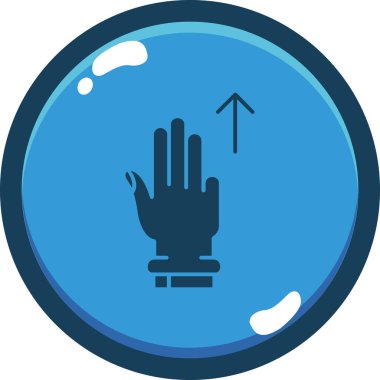 Bir el simgesinin gösterimi