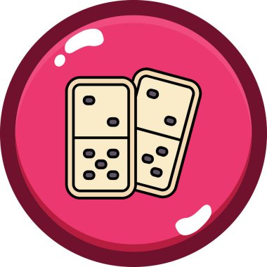 Kumarhane yonga simgesi, basit tasarım