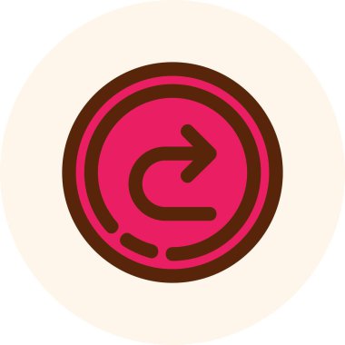 Kahve çekirdeğinin vektör simgesi