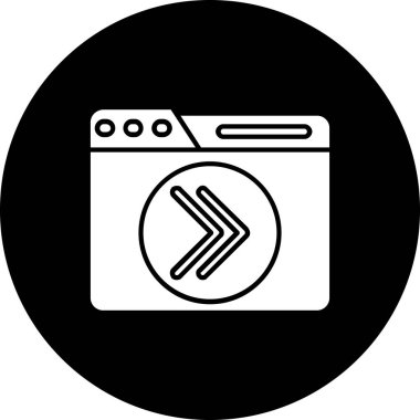 seo modern simgesinin vektör illüstrasyonu