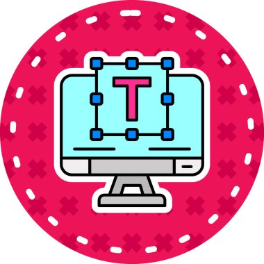 Bir kumarhane simgesinin vektör illüstrasyonu