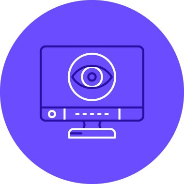 seo modern simgesinin vektör illüstrasyonu