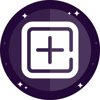 Modern bir simgenin vektör illüstrasyonu