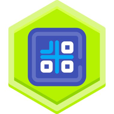 Oyun küpü. Web simgesi basit illüstrasyon