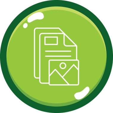 dosya biçimi web simgesi basit vektörü