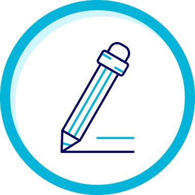 kalem simgesi vektör illüstrasyonu