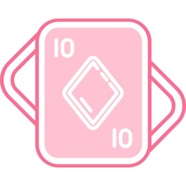 Tek bir simgenin vektör illüstrasyonu