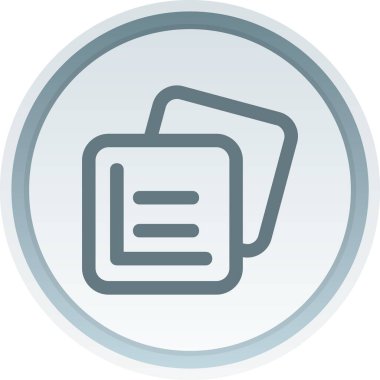 Dosya. Web simgesi basit illüstrasyon