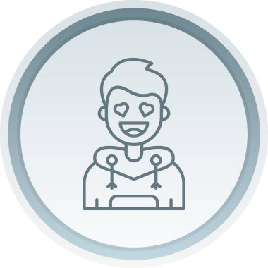 Maskeli bir adamın vektör çizimi