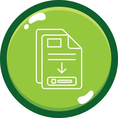 dosya biçimi vektör illüstrasyonuName