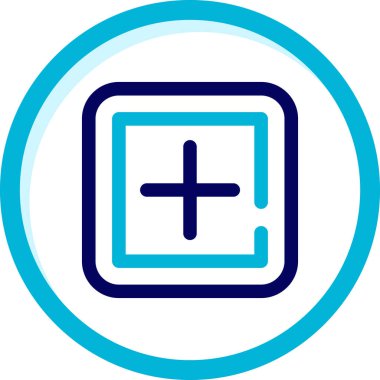 Vektör satırı simgesi çapraz