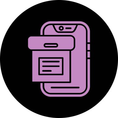 seo modern simgesinin vektör illüstrasyonu