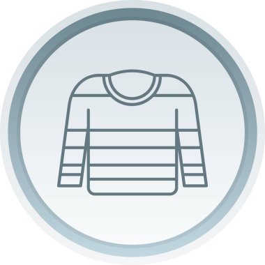 shirt vektör çizgisi simgesi