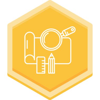 Anahtar simgesi olan büyüteç