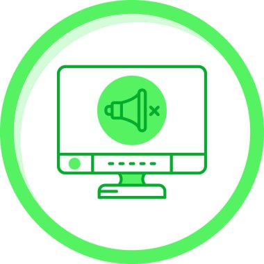 bilgisayar simgesi vektör illüstrasyonu