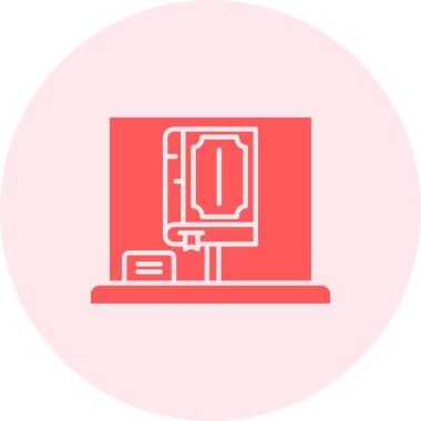 bilgisayar simgesi vektör illüstrasyonu