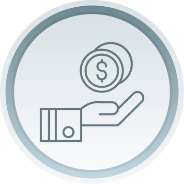 Sikke Simgesi vektör illüstrasyonu