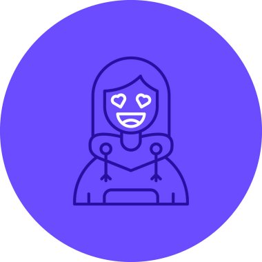 Kadın vektör illüstrasyonu