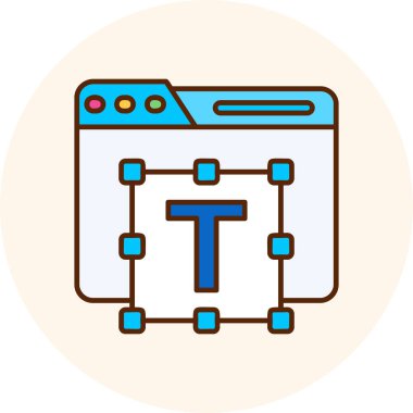 Ağ web simge vektör çizim