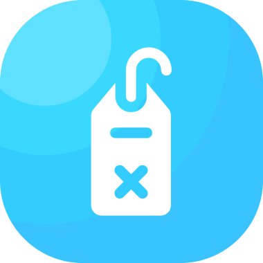 etiket simgesi, vektör, illüstrasyon tasarım kavramı