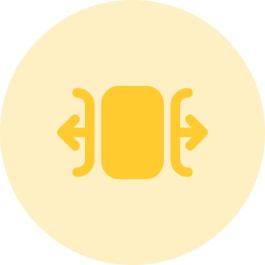 Fiş. Web simgesi basit illüstrasyon