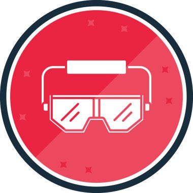 Gözlükler. Basit resimleme