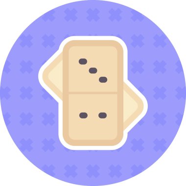 Çikolata. Web simgesi basit illüstrasyon