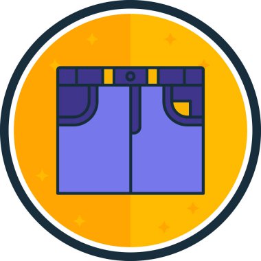 Çanta. Web simgesi basit illüstrasyon