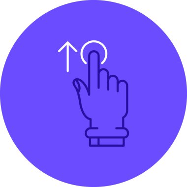 el simgesi, vektör illüstrasyonu basit tasarım