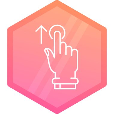 el imleci simgesi, vektör çizim