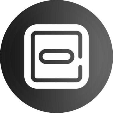 Modern simgenin vektör illüstrasyonu