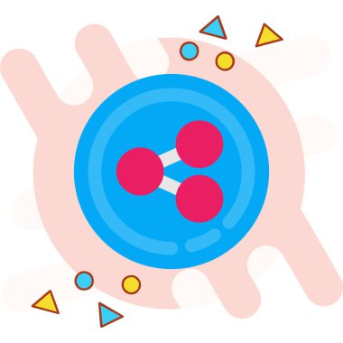 bakteri virüsü simgesi