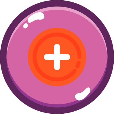 Şeker Web simgesi basit tasarım