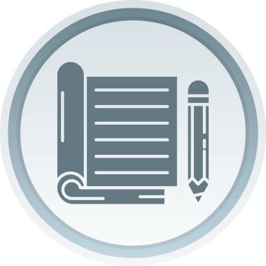 kalem modern simgesinin vektör illüstrasyonu