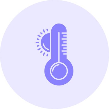 temperature modern icon, vector illustration