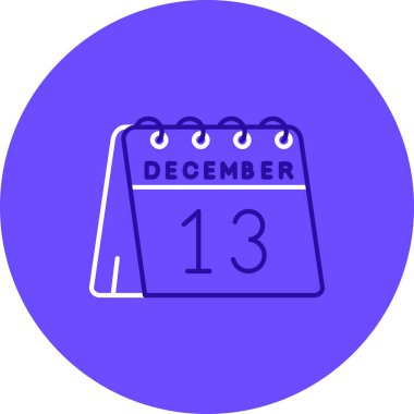 Yılbaşı ve Yeni Yıl simgesinin vektör illüstrasyonu