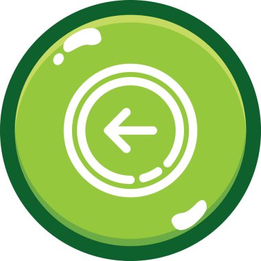 Modern b 'nin vektör çizimi simge çemberinden yoksun