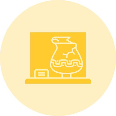 laboratuvar simgesi vektör illüstrasyonu