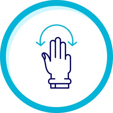 Dur işareti. Vektör illüstrasyonu