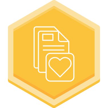 Dosya. Web simgesi basit illüstrasyon