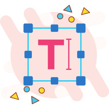 oyun düz simgesi, vektör, illüstrasyon