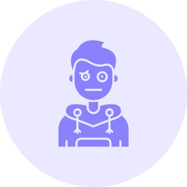 bebek ikonu vektör illüstrasyonu