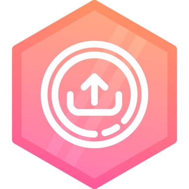 ok simgesi vektör illüstrasyonu