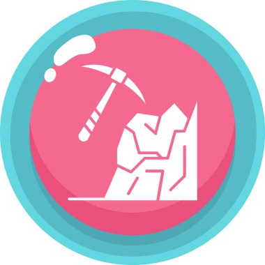 çekiç ve çivi vektör simgesi